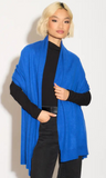 Personalised Royal Blue Pure Cashmere Wrap