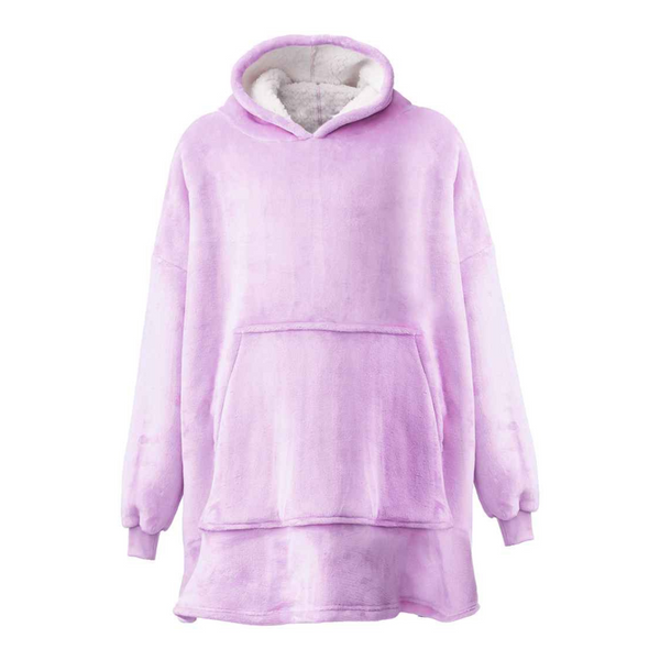 Personalised Sherpa Oversized Hoodie Blanket