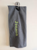 Personalised Tri-fold Microfibre Golf Towel