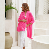 Personalised Neon Pink Pure Cashmere Wrap