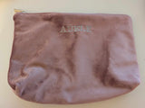 Personalised Velvet Accessory Bag
