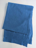 Personalised Prussian Blue Pure Cashmere Wrap