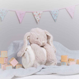 Personalised Bunny Plush Toy with Blanket