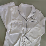 Personalised Women Satin Pyjamas Pj Set