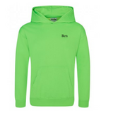 Personalised Children Neon Hoodies