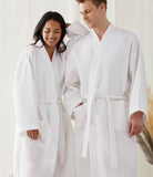 Personalised Unisex White Waffle Robe