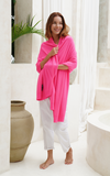 Personalised Neon Pink Pure Cashmere Wrap