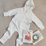 Personalised Baby Hooded All in One