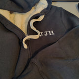 Personalised Adult Unisex Fleece Lined Zip Up Hoodie