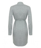 Personalised Grey Cotton Robe