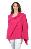 Personalised Fuchsia Pink Pure Cashmere Wrap