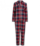 Women Checked Family Pyjama Set