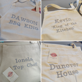 Personalised Fairtrade Cotton Apron