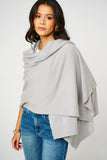 Personalised Grey Pure Cashmere Wrap