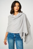 Personalised Grey Pure Cashmere Wrap
