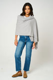 Personalised Grey Pure Cashmere Wrap