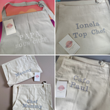 Personalised Fairtrade Cotton Apron