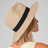Classic Straw Fedora Hat
