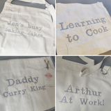 Personalised Fairtrade Cotton Apron