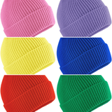 Ribbed Kids Beanie Hat