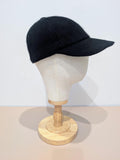 Navy Pure Cashmere Baseball Cap