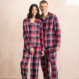 Women Cotton Tartan Family Pyjama Set