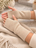 Pure Cashmere Fingerless Gloves