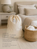 Personalised 100% Organic Cotton Laundry Bag