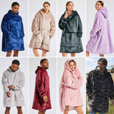 Personalised Sherpa Oversized Hoodie Blanket