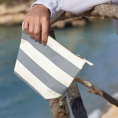 Personalised Nautical Make Up Accessory Bag