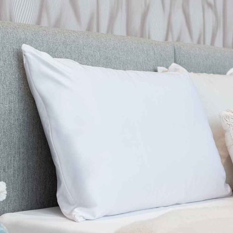 White Satin Pillowcase