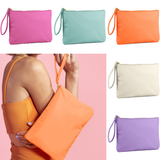 Personalised Neon Wristlet Clutch
