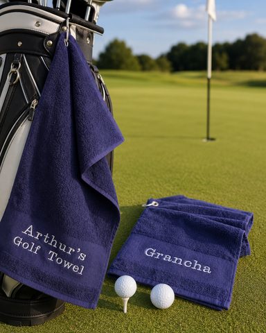 Personalised Premium Golf Towel