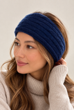 Pure Cashmere Cable Knit Headband