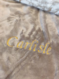 Personalised XL Plush Fleece Blanket