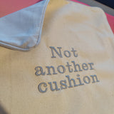 Personalised Piped Cushion Cover
