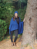 Personalised Navy Pure Cashmere Wrap