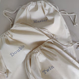 Personalised 100% Organic Cotton Laundry Bag