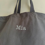 Personalised Cotton Canvas Oversized Bag