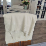 Personalised Ivory Pure Cashmere Wrap