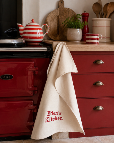Personalised Organic Cotton Tea Towel