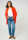 Personalised Neon Orange Pure Cashmere Wrap