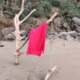 Personalised Fuchsia Pink Pure Cashmere Wrap