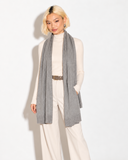 Personalised Grey Marl Pure Cashmere Wrap