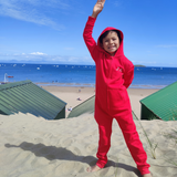 Personalised Kids Hooded All in One Onesie