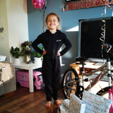 Personalised Kids Hooded All in One Onesie