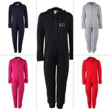 Personalised Kids Hooded All in One Onesie
