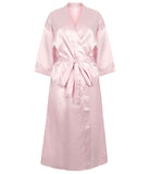 Personalised Pink Satin Wrap Gown