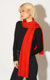 Personalised Red Pure Cashmere Wrap