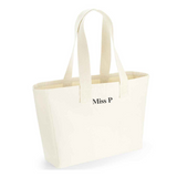 Personalised Cotton Canvas Tote